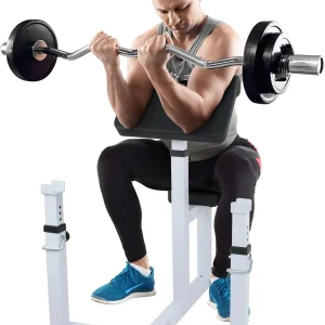 Adjustable Preacher Curl Weight Bench – Heavy Duty Bicep & Arm Training for Home Gym