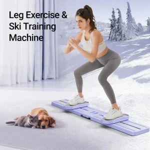Umay Ski Trainer Machine – Foldable Home Fitness Equipment for Cardio & Strengthening