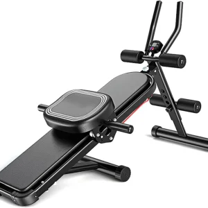 Adjustable Ab Cruncher Core Trainer – Foldable Ab Workout Machine